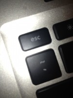 escape key